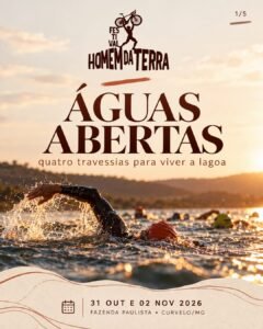 Arte do Festival Homem da Terra 2026: Águas Abertas