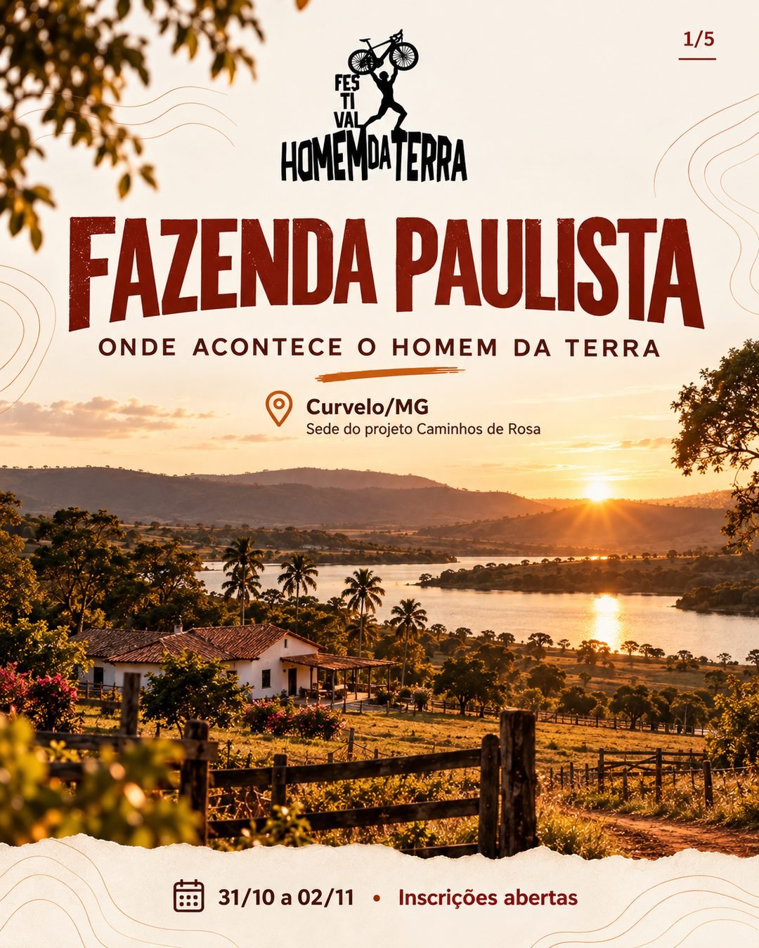 Arte: Fazenda Paulista: onde acontece