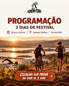 Arte do Festival Homem da Terra 2026: Programação