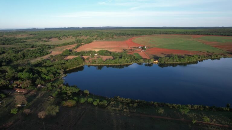Lagoa vista do alto – Festival Homem da Terra 2026