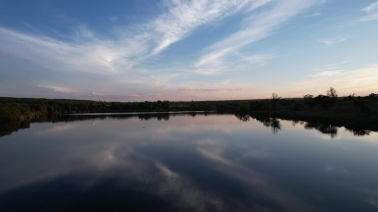 Pôr do sol na lagoa – Festival Homem da Terra